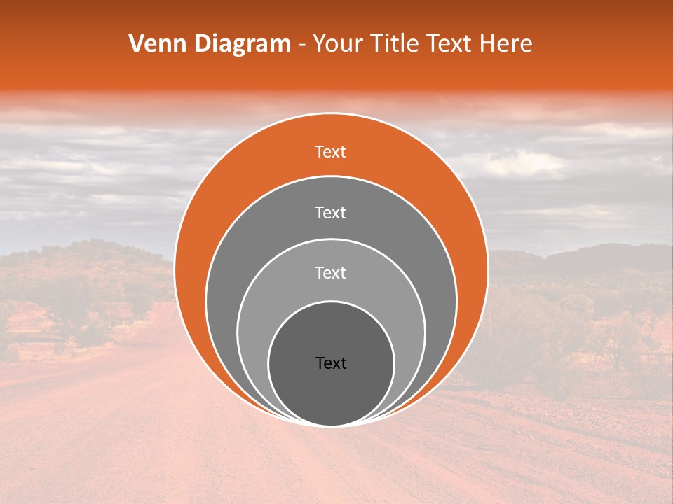 Under Arid Travel PowerPoint Template