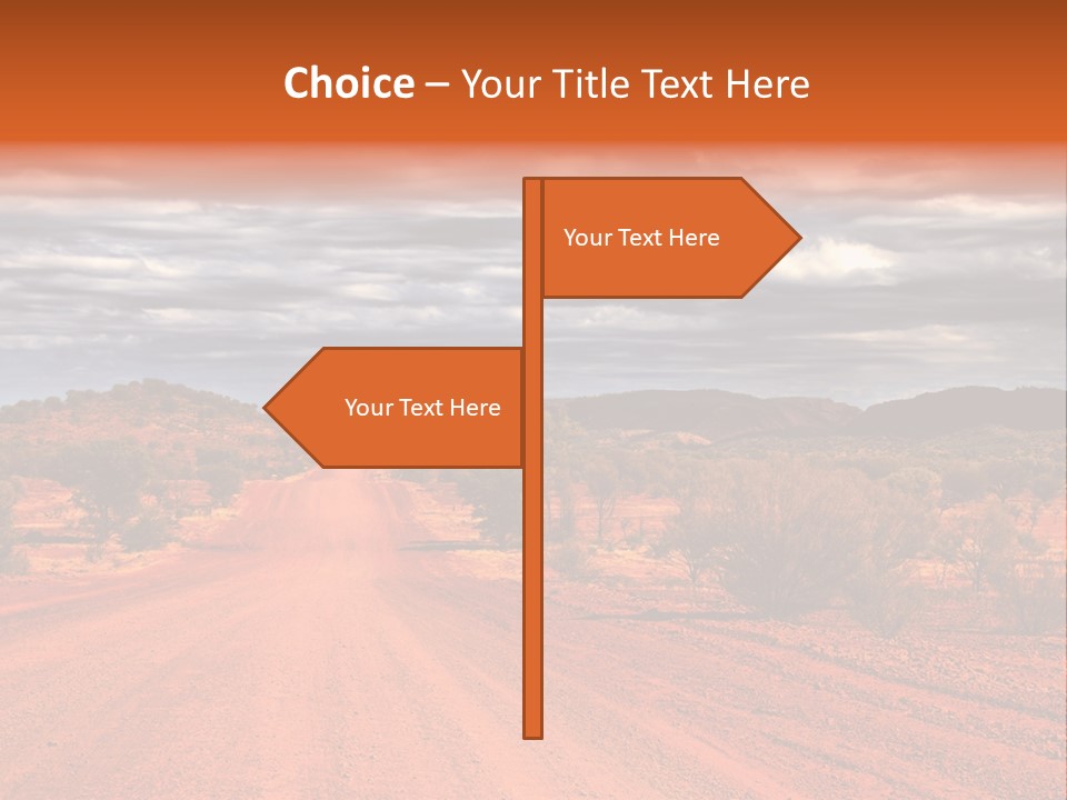 Under Arid Travel PowerPoint Template