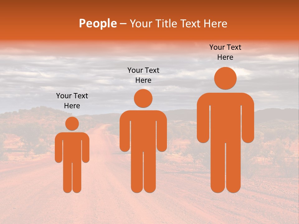 Under Arid Travel PowerPoint Template