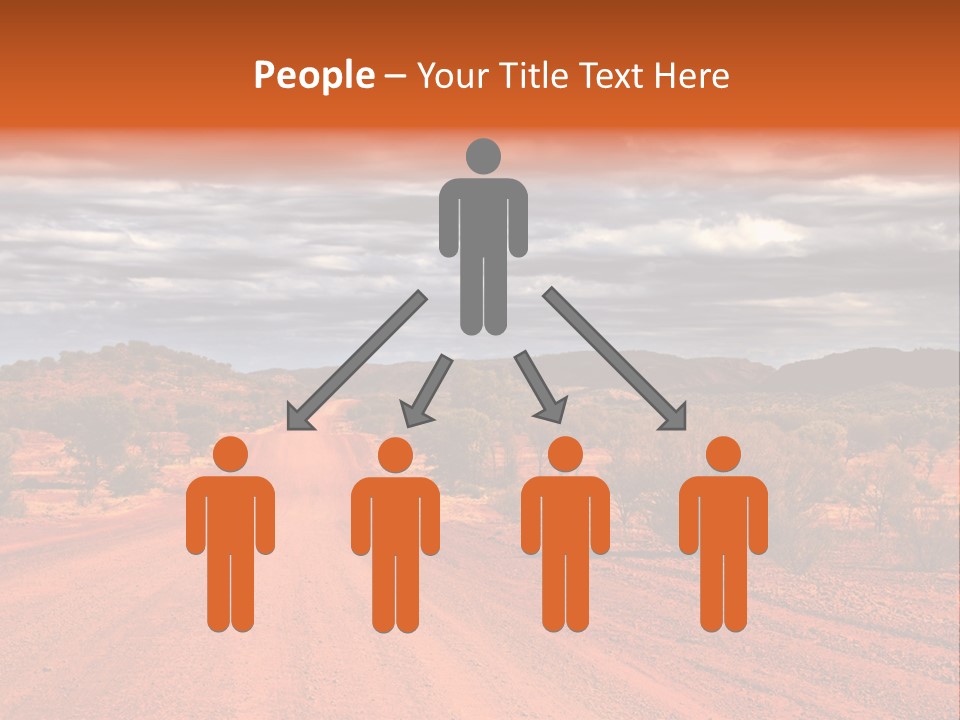 Under Arid Travel PowerPoint Template