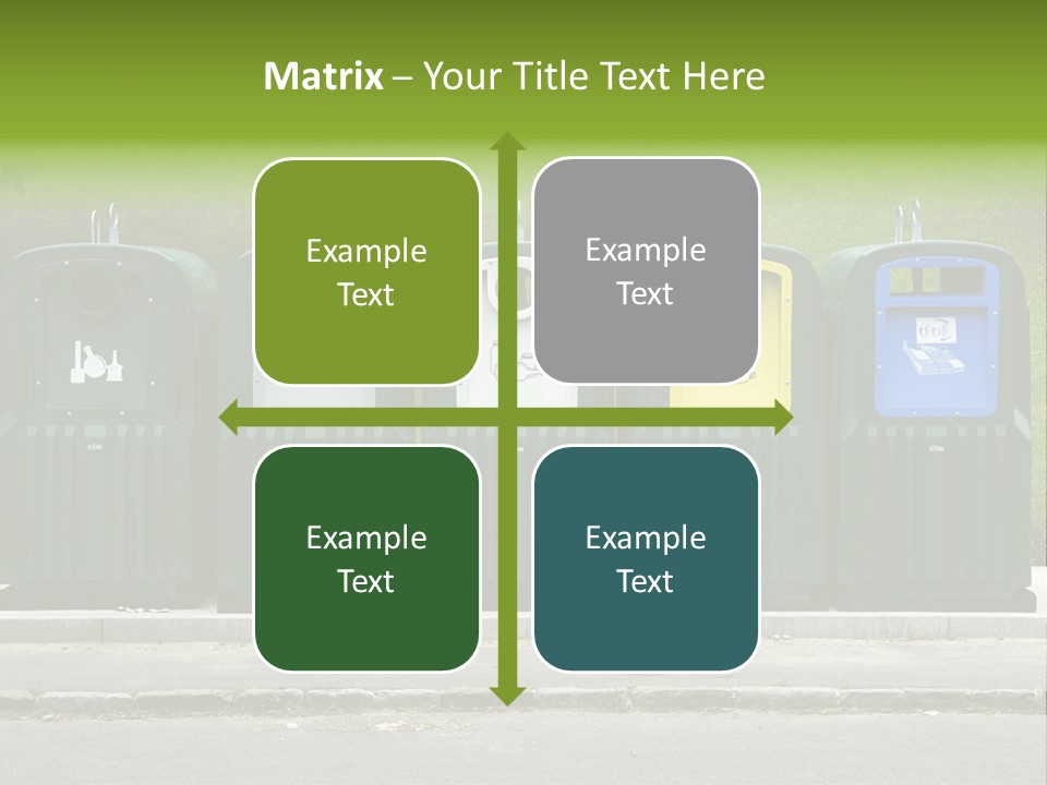 Disposal Natural Metal PowerPoint Template