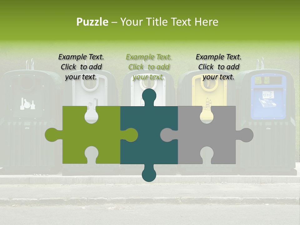 Disposal Natural Metal PowerPoint Template