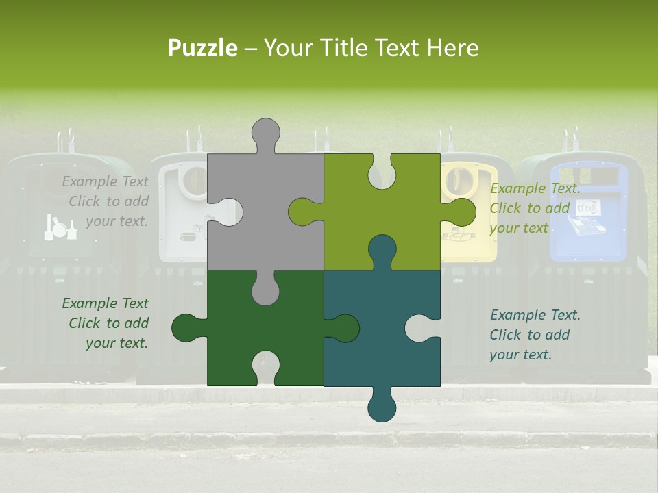 Disposal Natural Metal PowerPoint Template