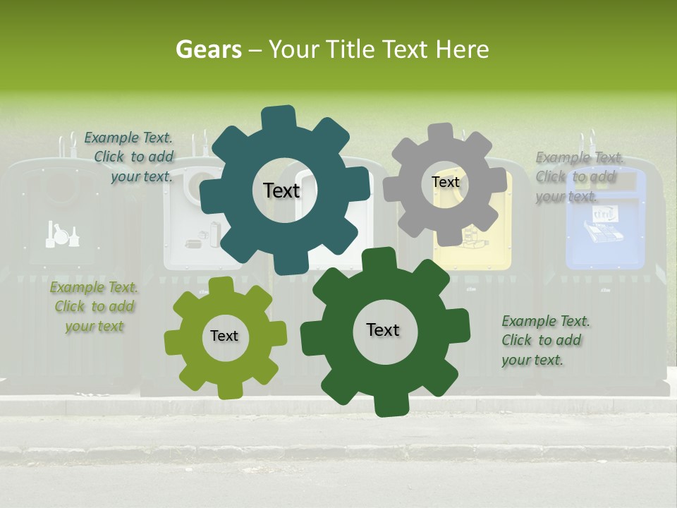 Disposal Natural Metal PowerPoint Template