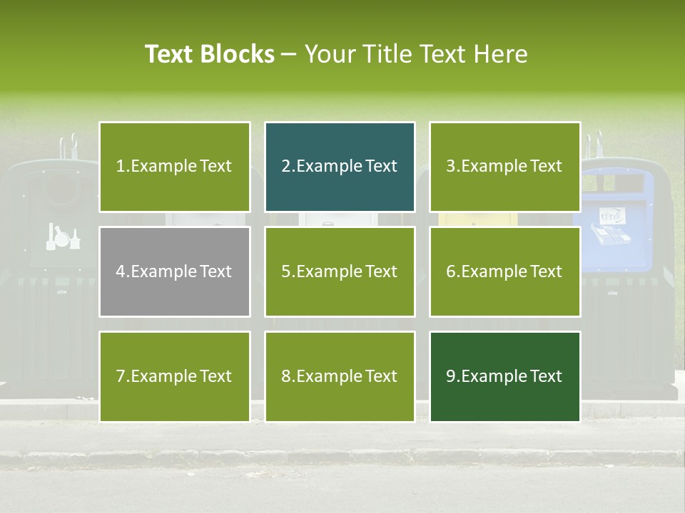 Disposal Natural Metal PowerPoint Template