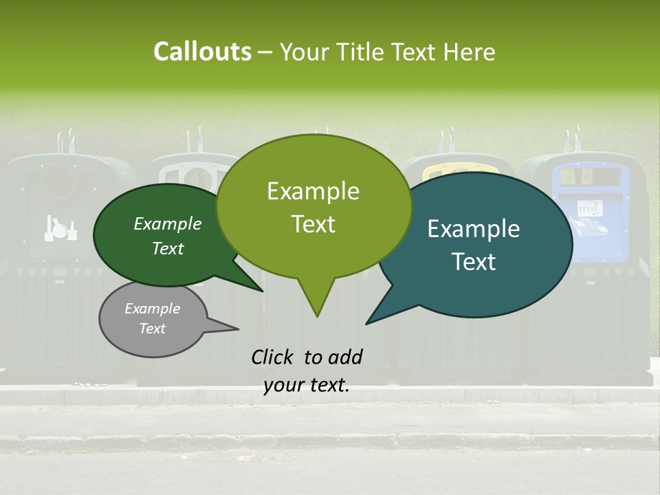 Disposal Natural Metal PowerPoint Template