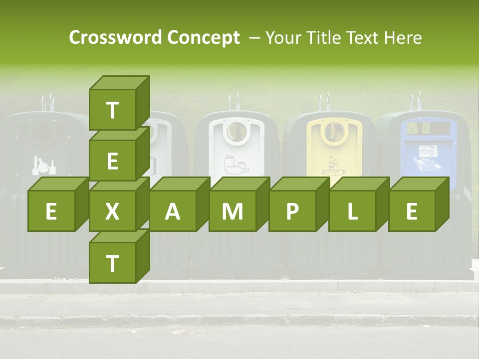 Disposal Natural Metal PowerPoint Template