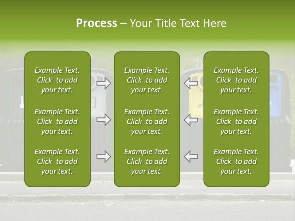 Disposal Natural Metal PowerPoint Template