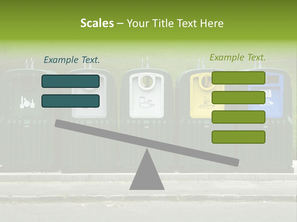 Disposal Natural Metal PowerPoint Template