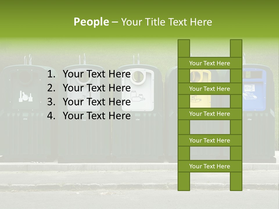 Disposal Natural Metal PowerPoint Template