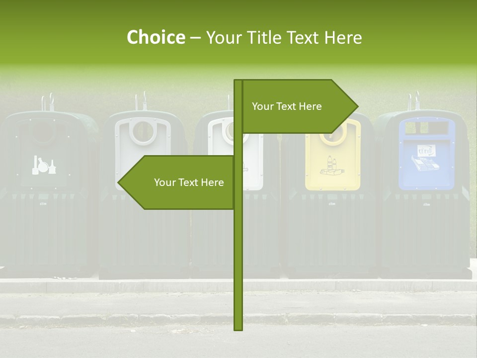 Disposal Natural Metal PowerPoint Template