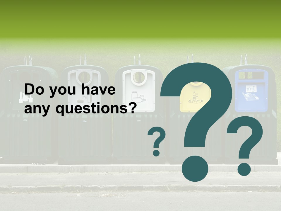 Disposal Natural Metal PowerPoint Template