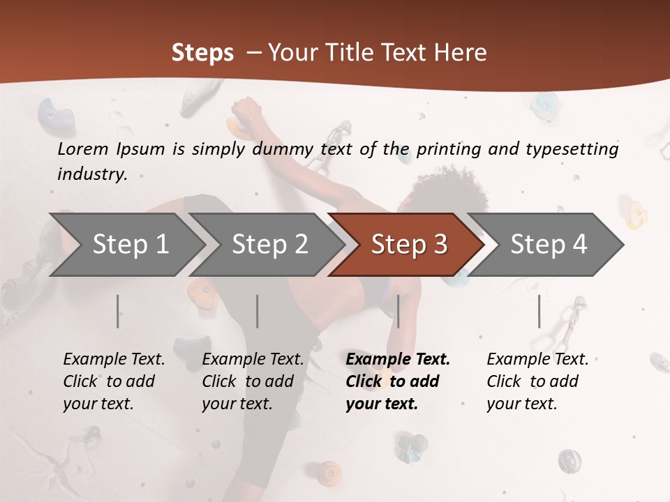Body Fitness Athletic PowerPoint Template