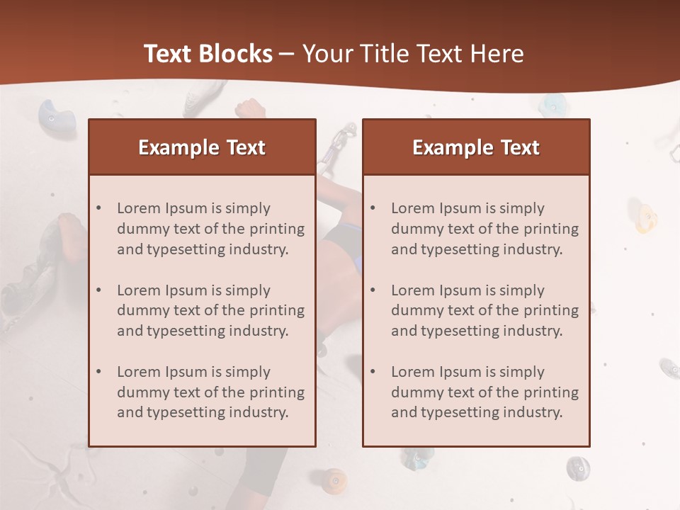 Body Fitness Athletic PowerPoint Template