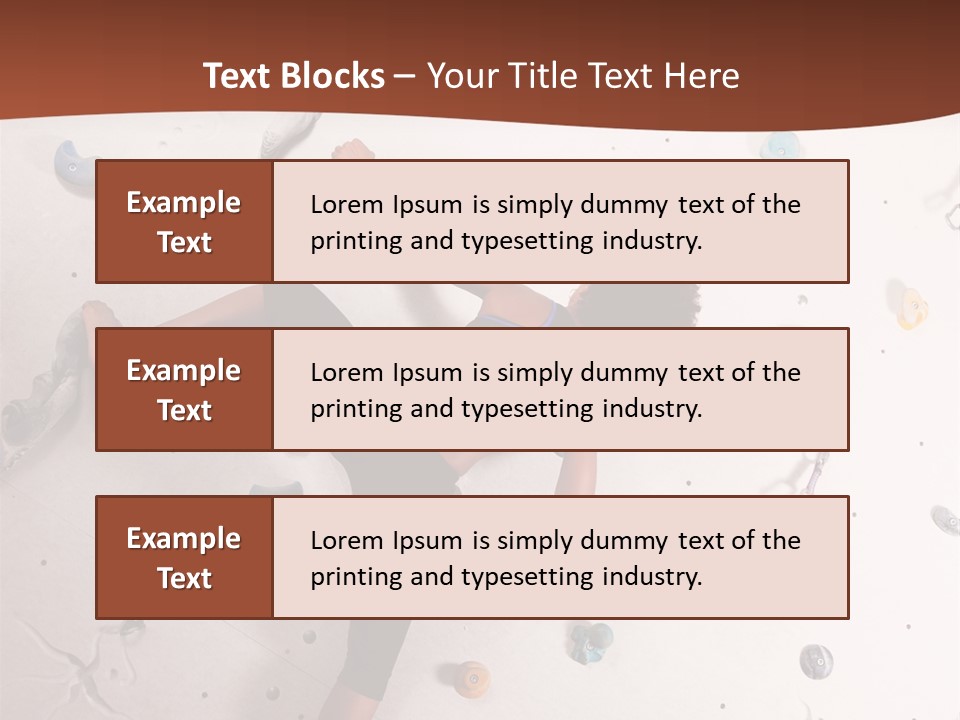 Body Fitness Athletic PowerPoint Template