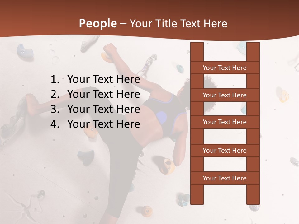 Body Fitness Athletic PowerPoint Template