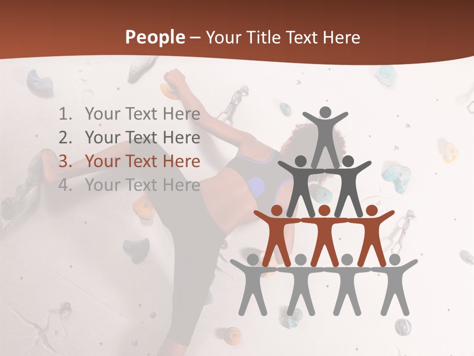 Body Fitness Athletic PowerPoint Template