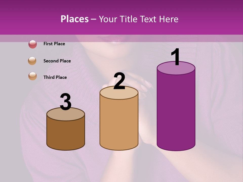 Praying Smooth Women PowerPoint Template