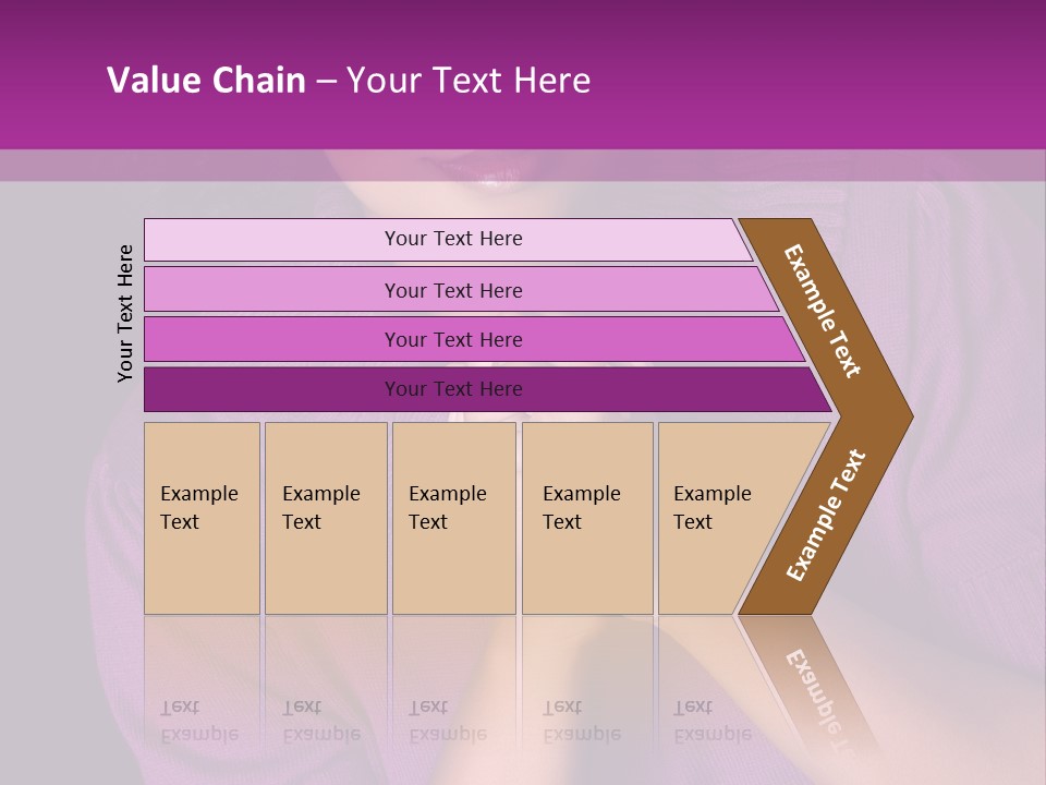 Praying Smooth Women PowerPoint Template