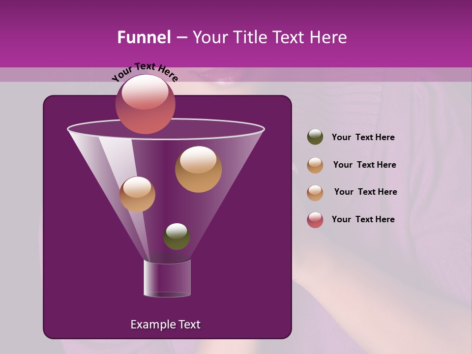 Praying Smooth Women PowerPoint Template