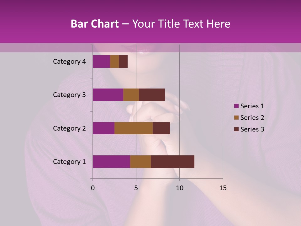 Praying Smooth Women PowerPoint Template