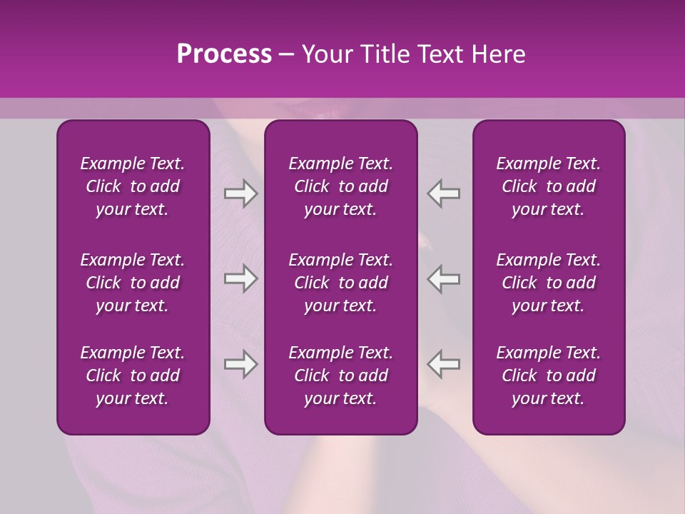 Praying Smooth Women PowerPoint Template