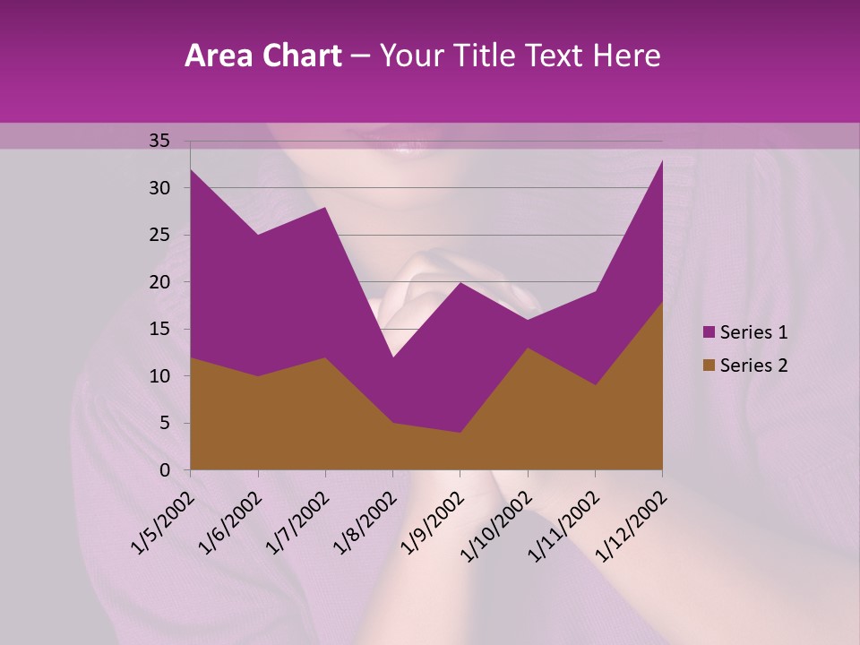 Praying Smooth Women PowerPoint Template