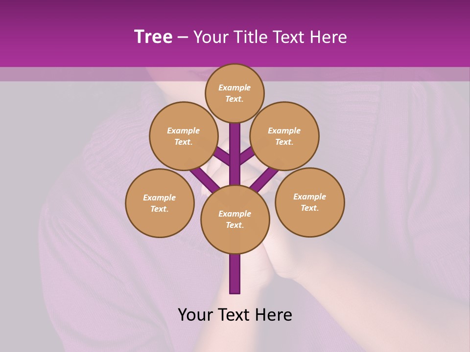 Praying Smooth Women PowerPoint Template