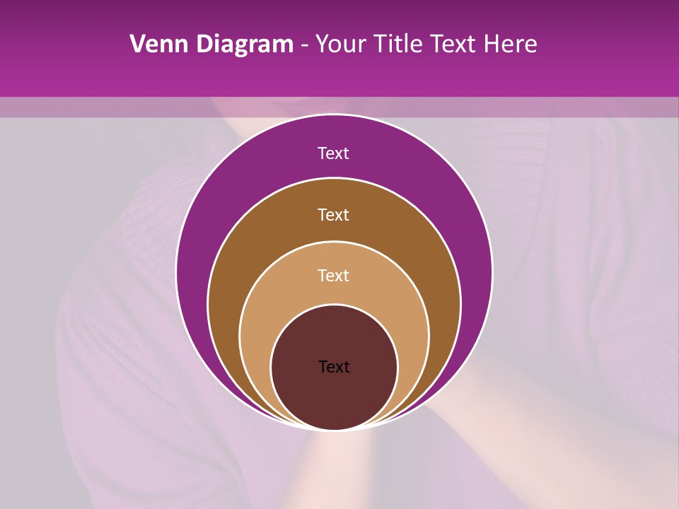 Praying Smooth Women PowerPoint Template