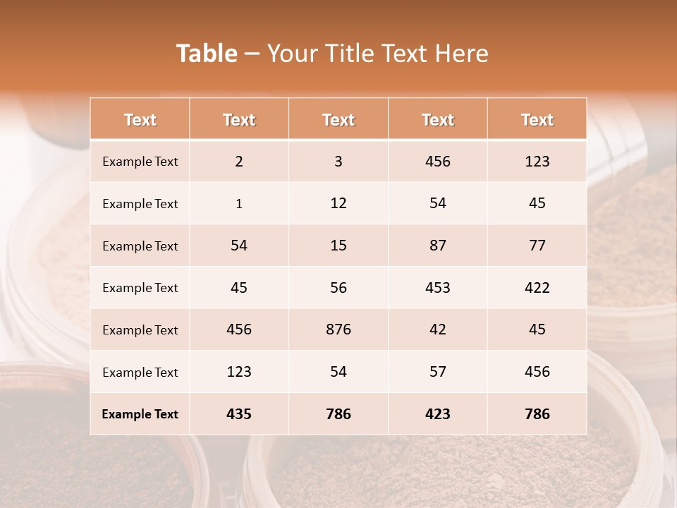 Gloss Drugstore Color PowerPoint Template