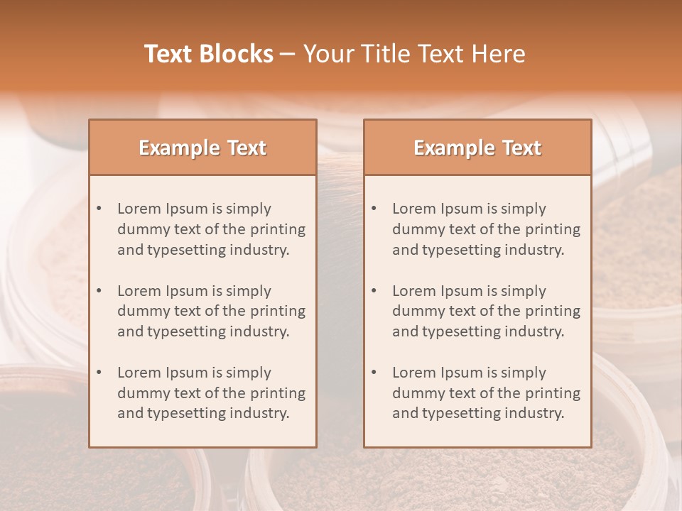 Gloss Drugstore Color PowerPoint Template