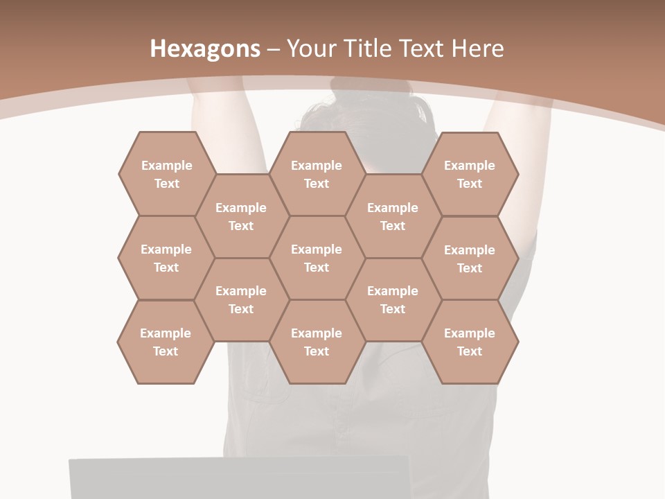 Portrait Look Optimistic PowerPoint Template