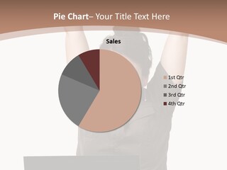 Portrait Look Optimistic PowerPoint Template