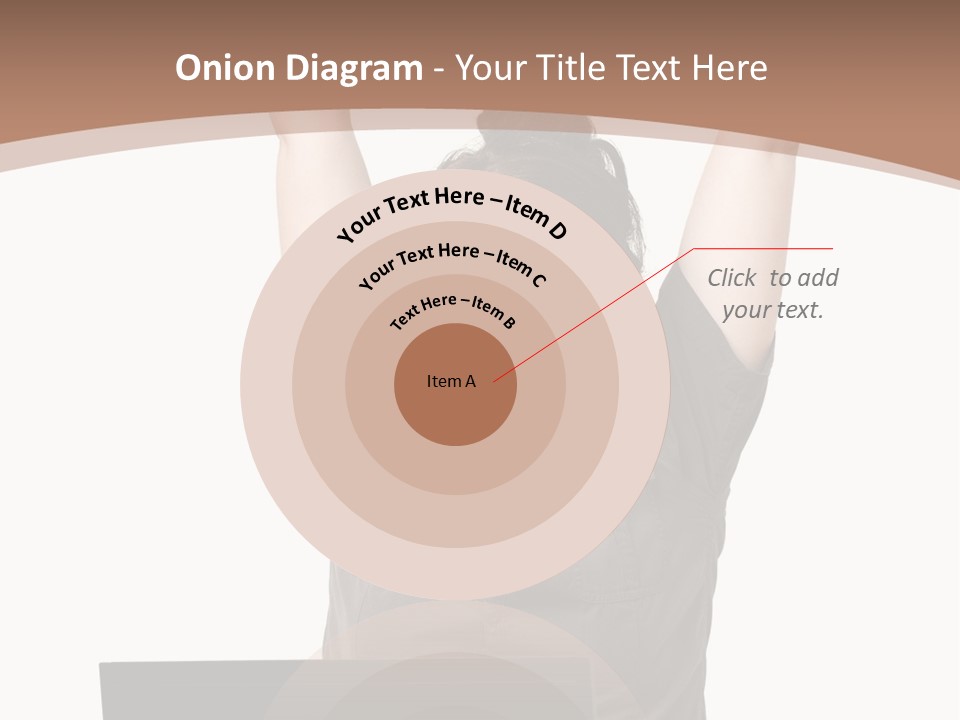 Portrait Look Optimistic PowerPoint Template