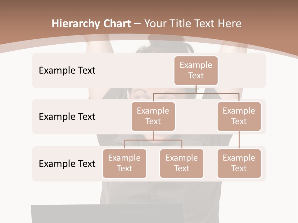 Portrait Look Optimistic PowerPoint Template