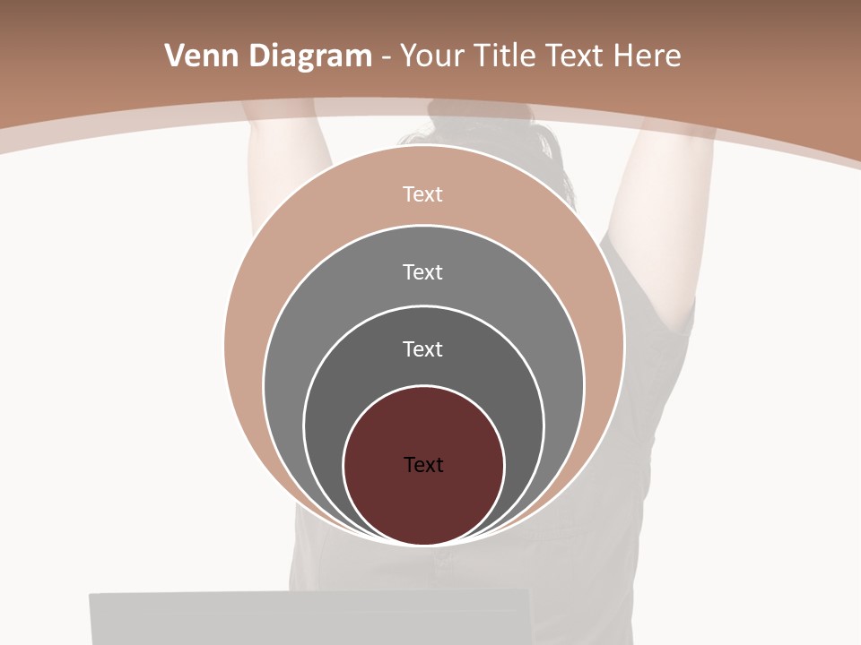 Portrait Look Optimistic PowerPoint Template