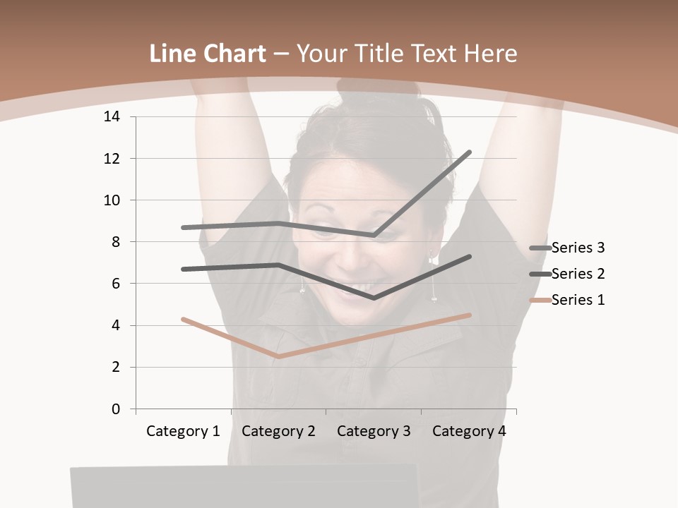 Portrait Look Optimistic PowerPoint Template