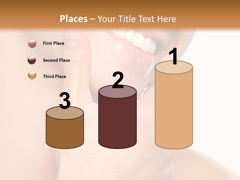 Closeup Man Handsome PowerPoint Template