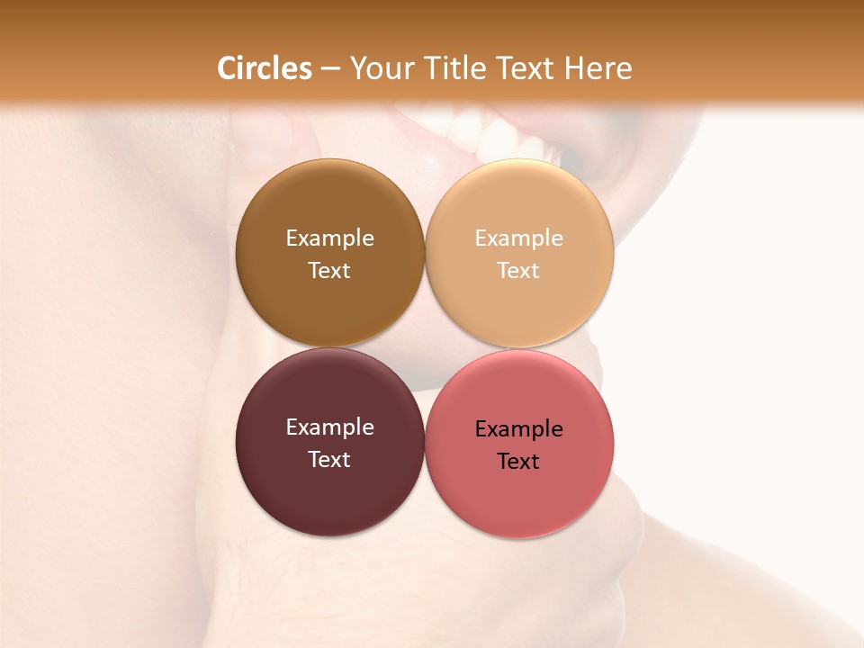 Closeup Man Handsome PowerPoint Template