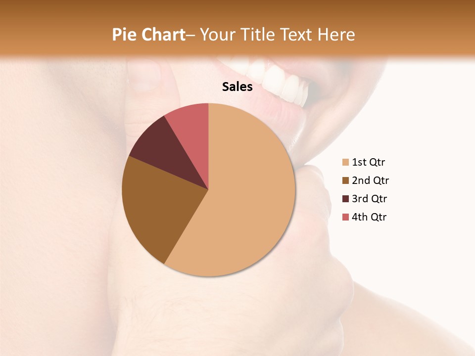 Closeup Man Handsome PowerPoint Template