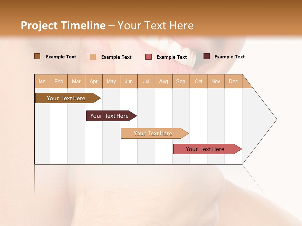 Closeup Man Handsome PowerPoint Template