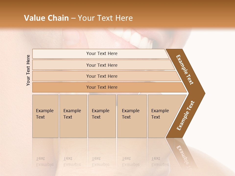 Closeup Man Handsome PowerPoint Template