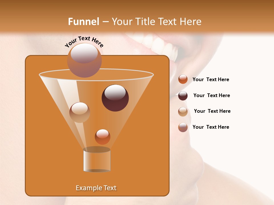 Closeup Man Handsome PowerPoint Template