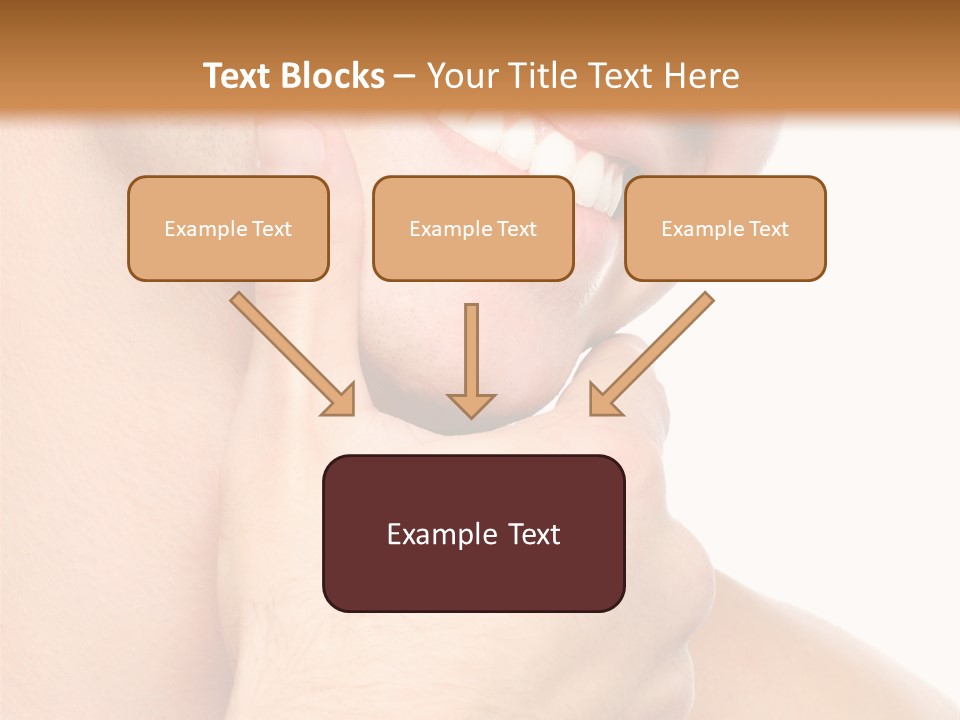 Closeup Man Handsome PowerPoint Template