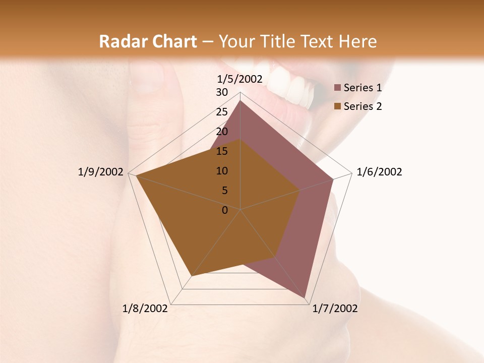 Closeup Man Handsome PowerPoint Template