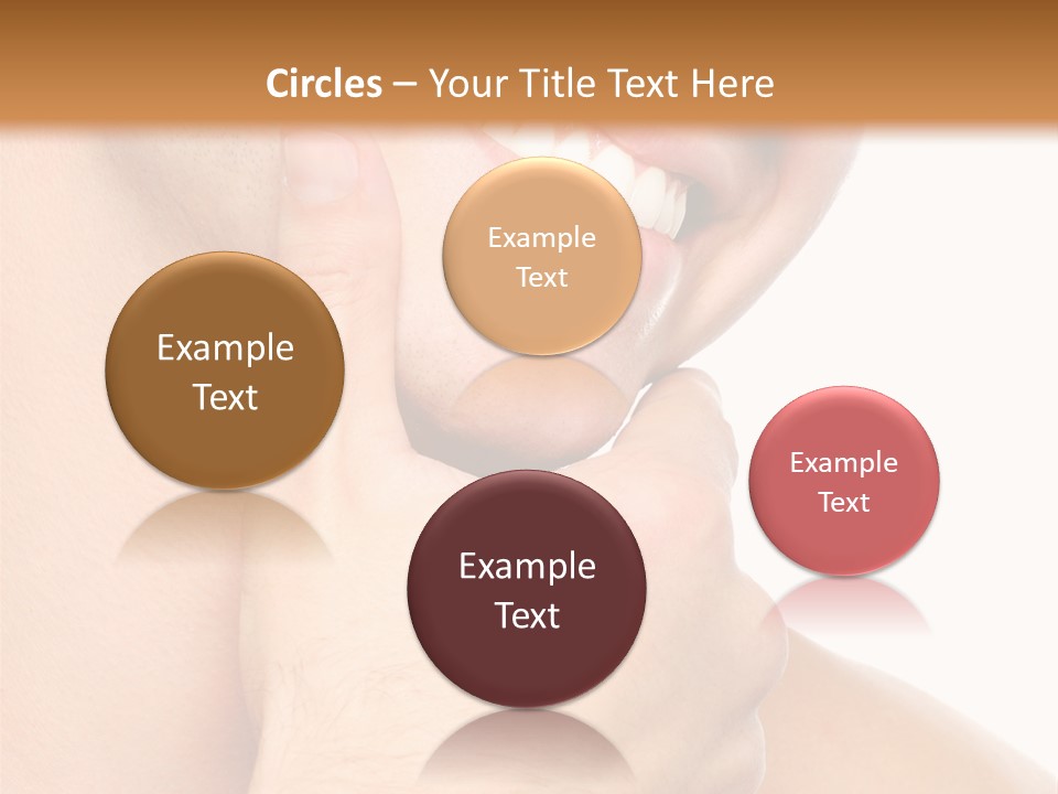 Closeup Man Handsome PowerPoint Template