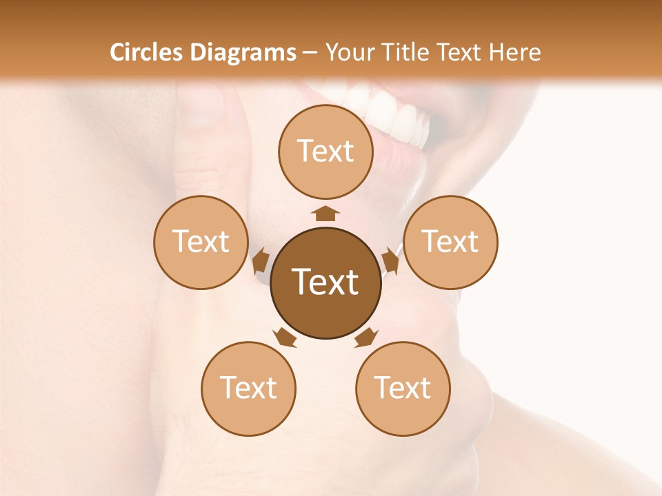 Closeup Man Handsome PowerPoint Template