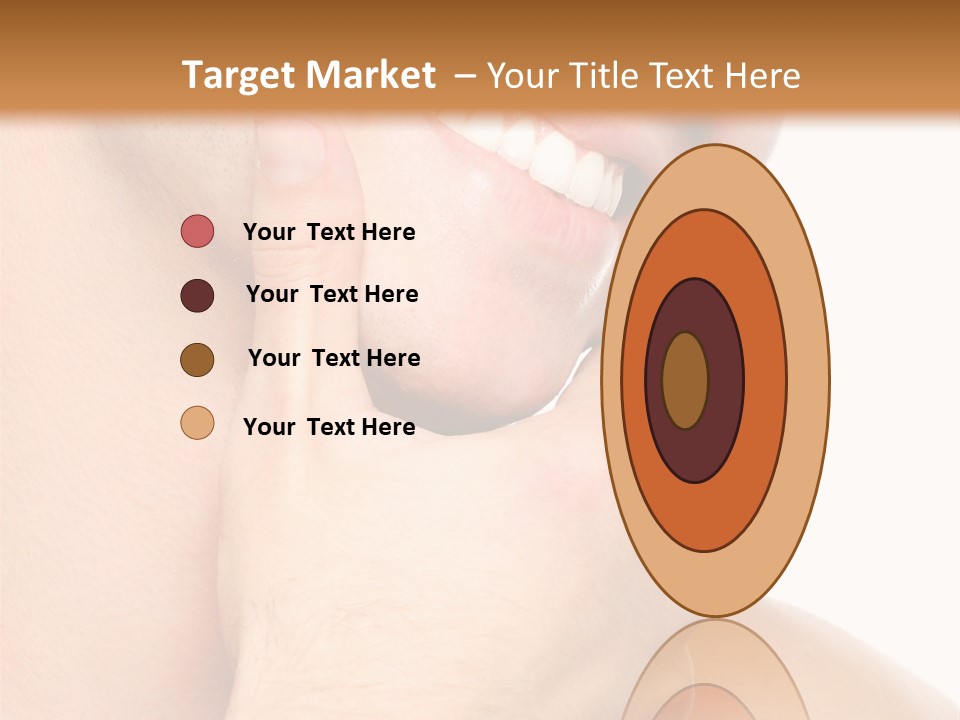 Closeup Man Handsome PowerPoint Template