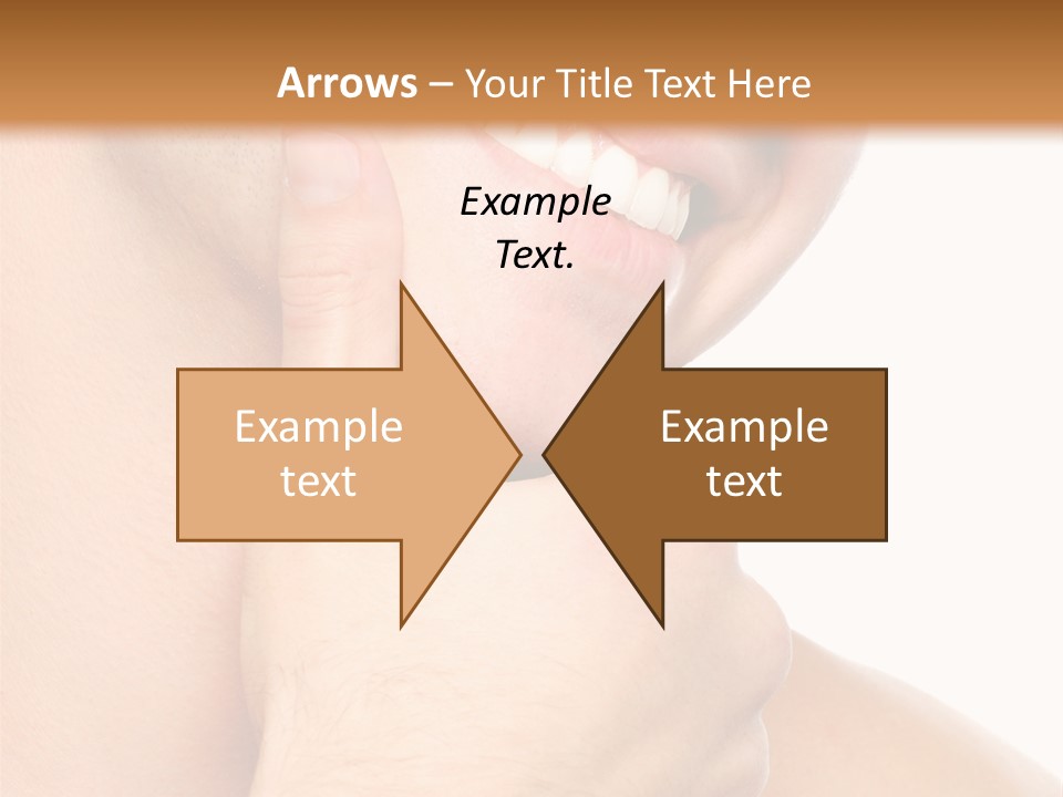 Closeup Man Handsome PowerPoint Template