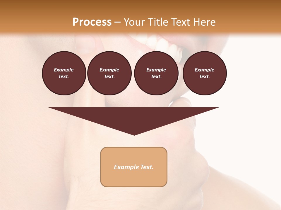 Closeup Man Handsome PowerPoint Template